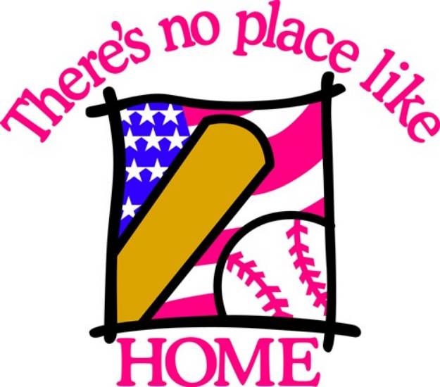 Picture of Patriotic Baseball SVG File