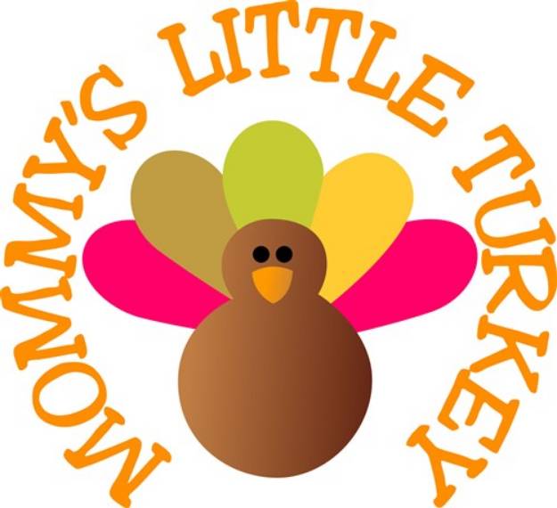 Picture of Mommys Turkey SVG File