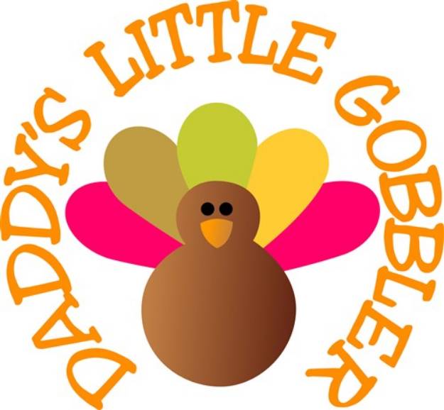 Picture of Daddys Gobbler SVG File