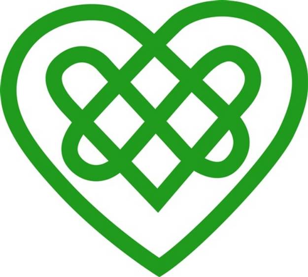 Picture of Single Heart SVG File