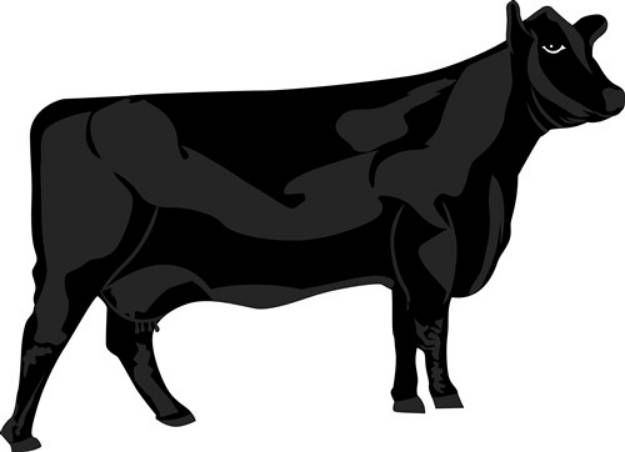 Picture of Black Angus SVG File