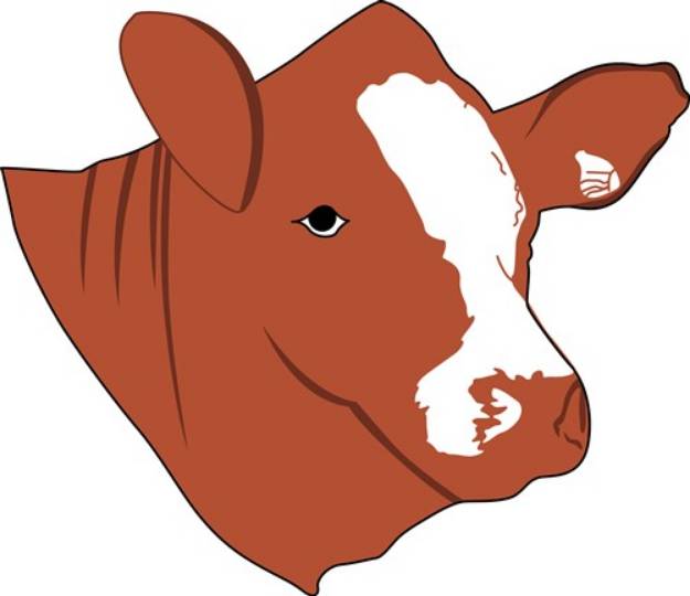 Picture of Bull Head SVG File