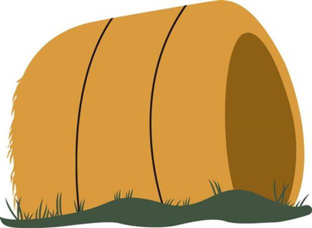 Picture of Hay Bale SVG File