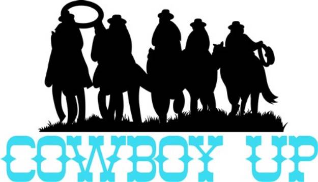 Picture of Cowboy Up! SVG File