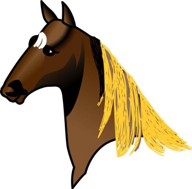 Picture of Tennessee Walker Head SVG File