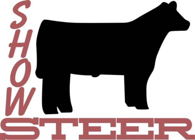 Picture of Show Steer SVG File