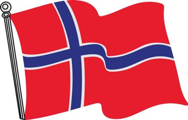 Picture of Norwegian Flag SVG File