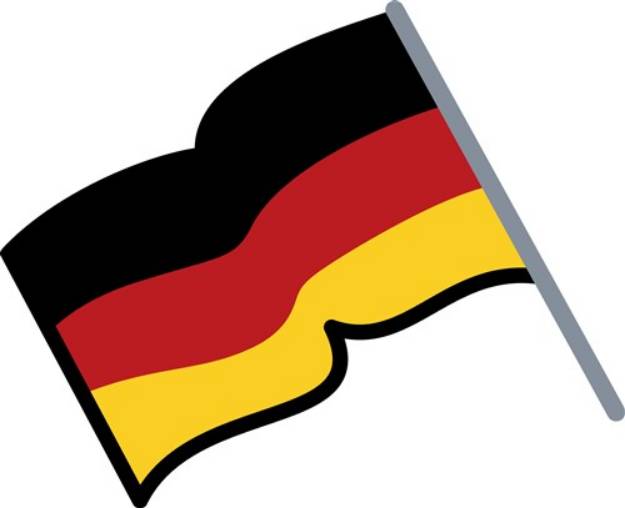 Picture of German Flag SVG File
