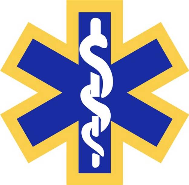 Picture of Star of life SVG File