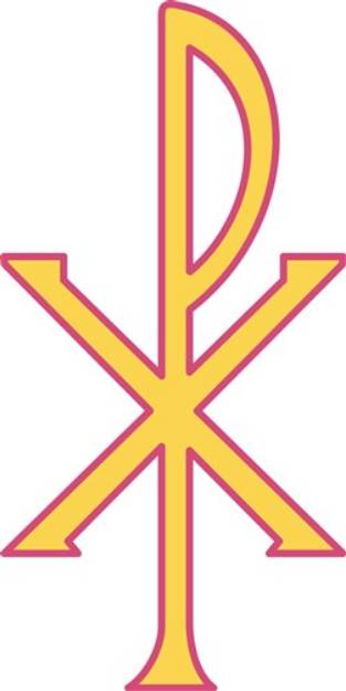 Picture of Christ Symbol SVG File