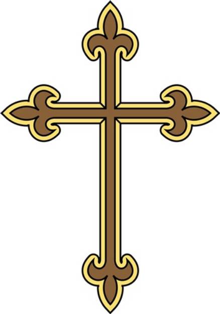 Picture of Ornamental Cross SVG File