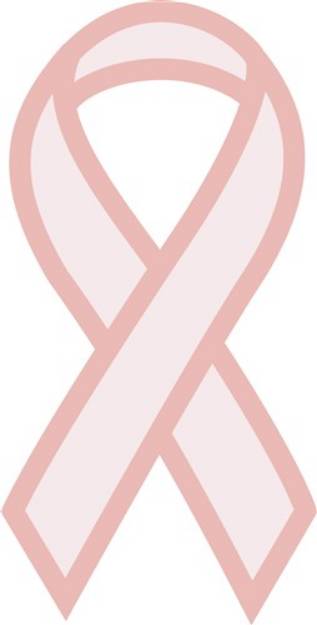 Picture of Pink Ribbon SVG File
