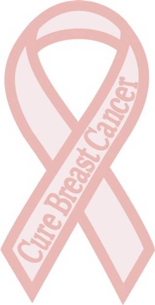 Picture of Cure Breast Cancer SVG File