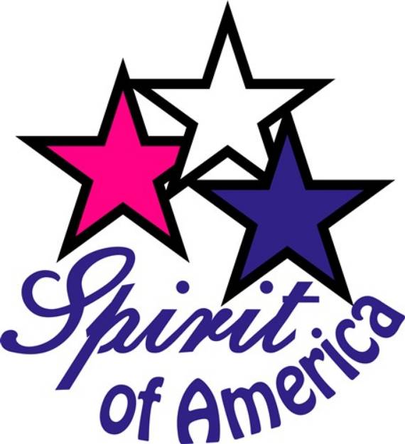 Picture of Spirit Of America SVG File