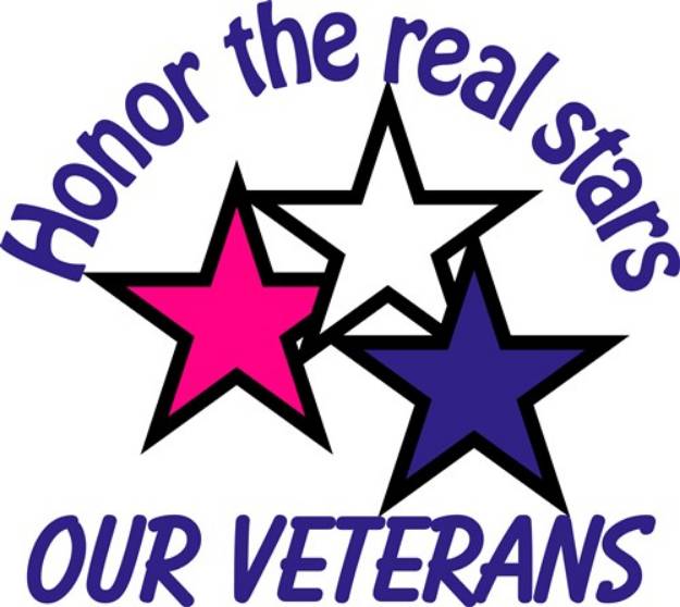 Picture of Honor Our Veterans SVG File
