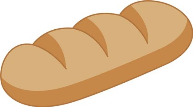 Picture of French Bread SVG File