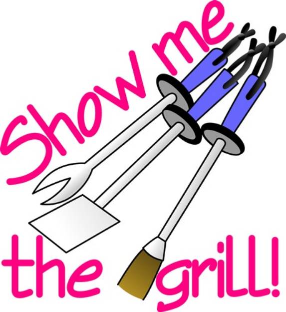 Picture of Show Me The Grill SVG File