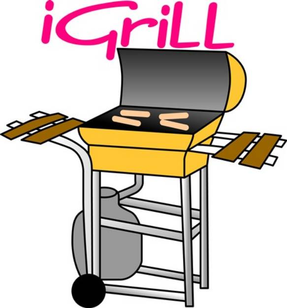 Picture of I Grill SVG File