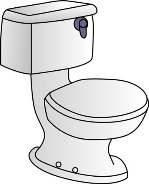 Picture of Toilet SVG File