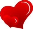 Picture of Applique Hearts SVG File