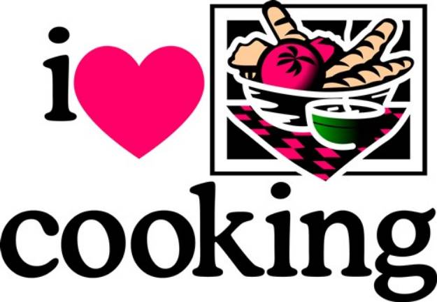 Picture of I Love Cooking/Logo SVG File