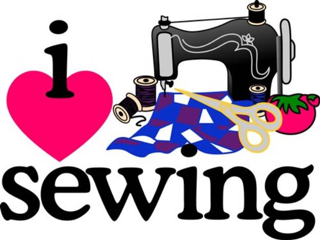 Picture of Sewing Machine   SVG File