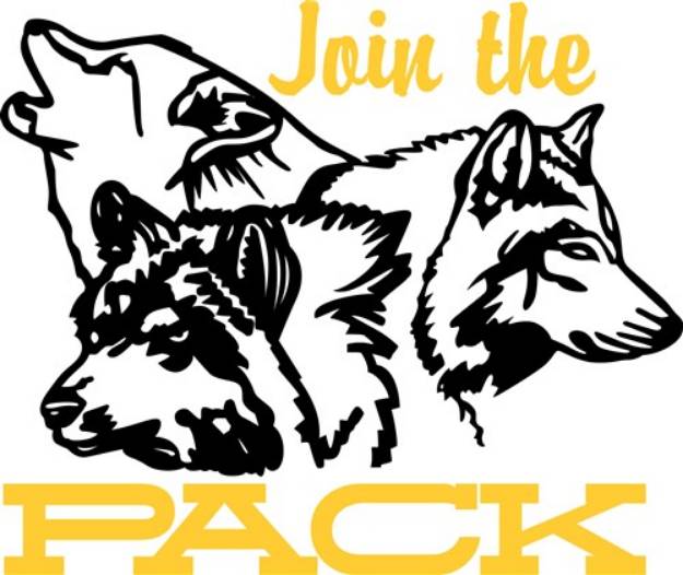 Picture of Join The Pack SVG File