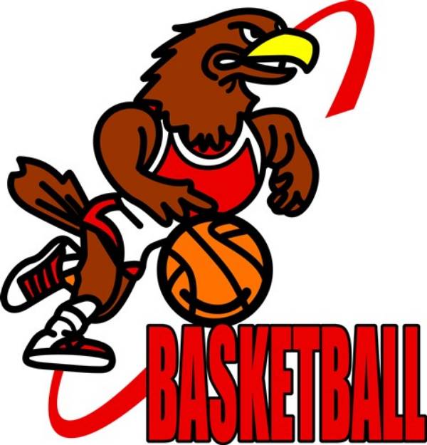 Picture of Eagle Basketball SVG File
