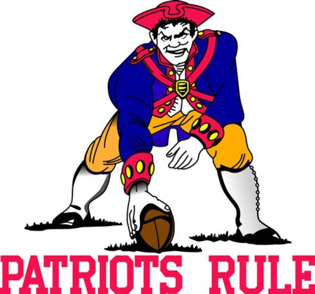 Picture of Patriots Rule SVG File