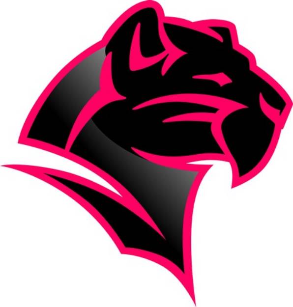 Picture of Panther Head SVG File