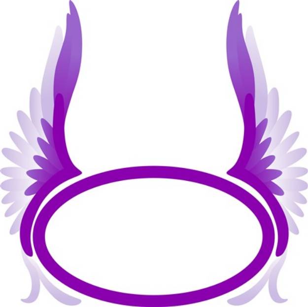 Picture of Wings Name Drop SVG File