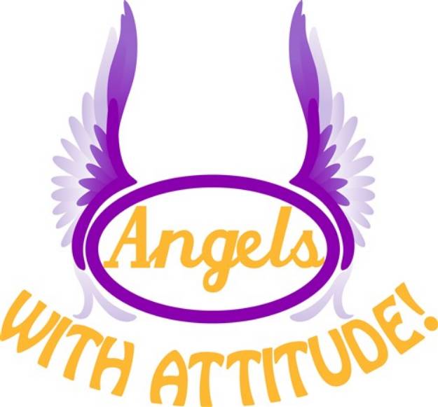 Picture of Angels With Attitude SVG File