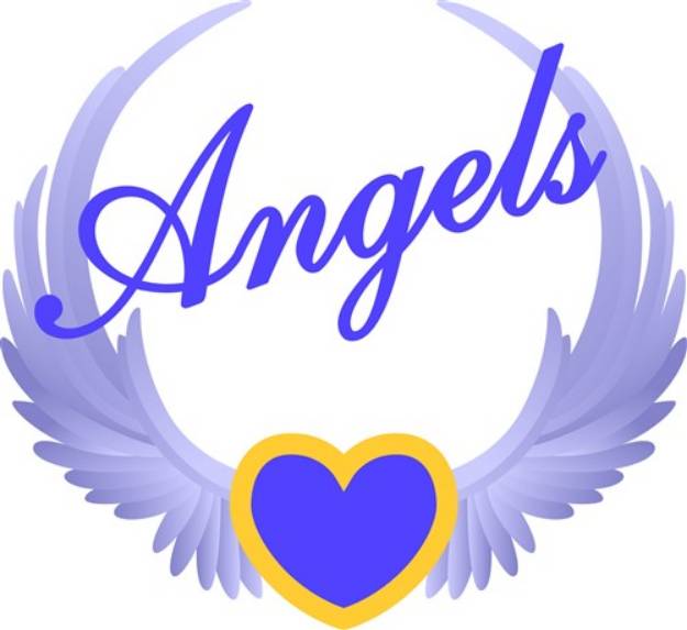 Picture of Angels SVG File