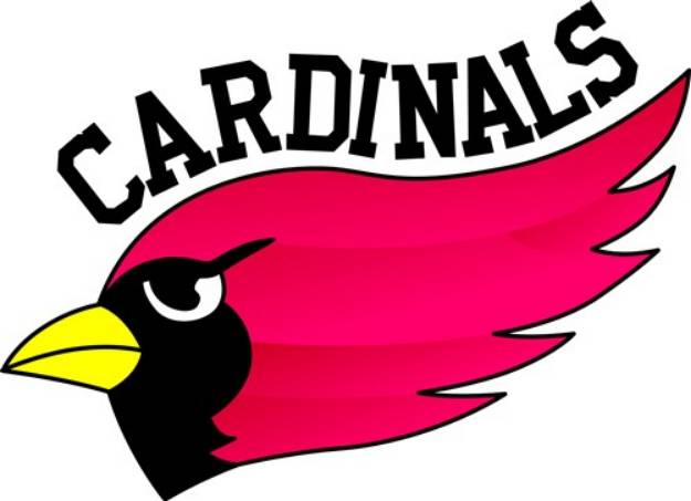 Picture of Cardinal Head SVG File