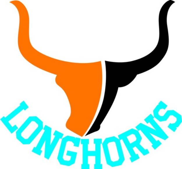 Picture of Longhorns SVG File