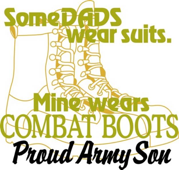 Picture of Proud Army Son SVG File