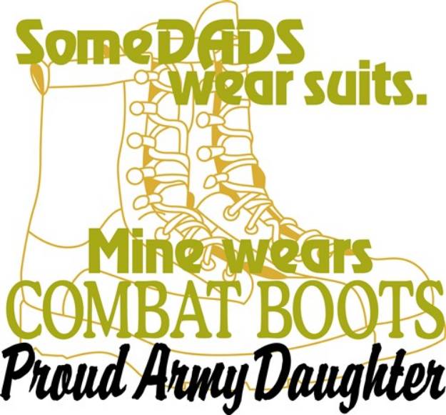 Picture of Proud Army Daughter SVG File