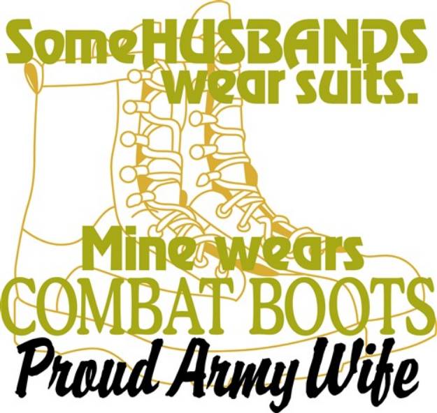 Picture of Proud Army Wife SVG File