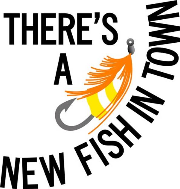 Picture of New Fish SVG File