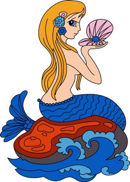 Picture of Mermaid SVG File