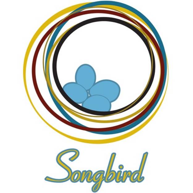 Picture of Songbird SVG File