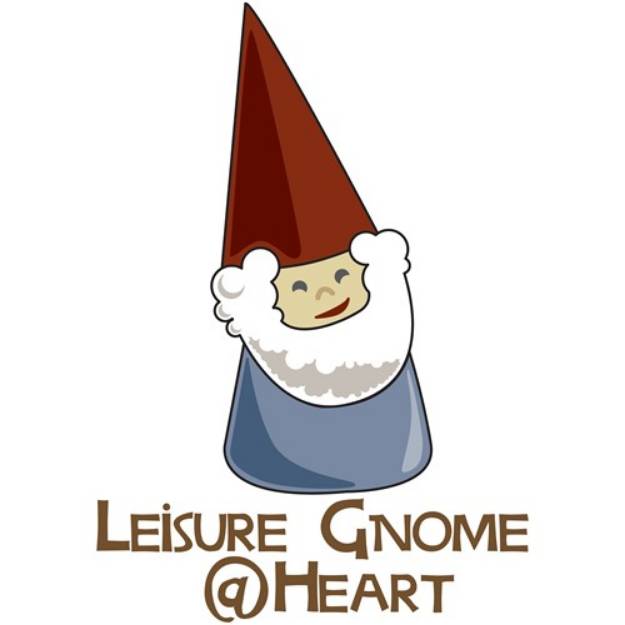 Picture of Leisure Gnome SVG File