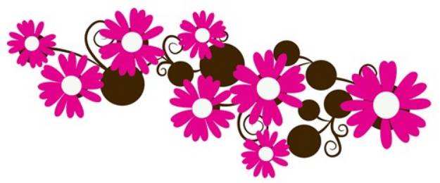 Picture of Pink Daisies SVG File