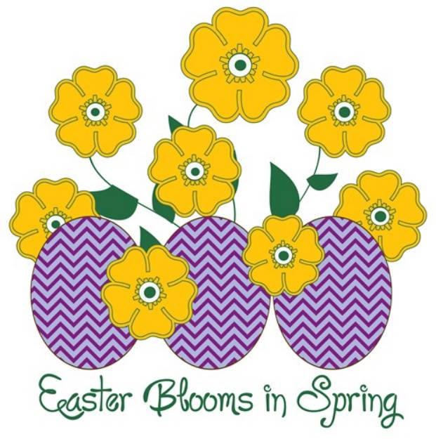 Picture of Easter Blooms SVG File