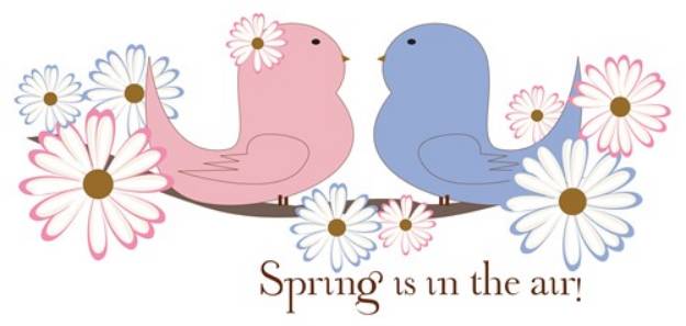 Picture of Spring Is In The Air SVG File