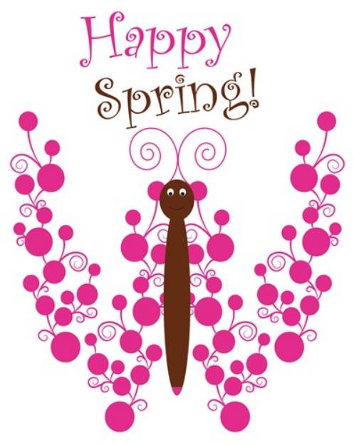 Picture of Happy Spring SVG File