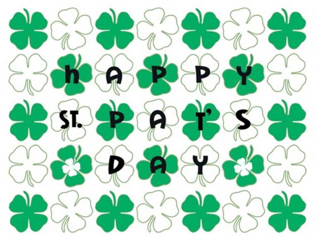 Picture of Happy St. Pats Day SVG File
