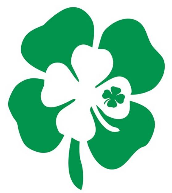 Picture of Three Clovers SVG File