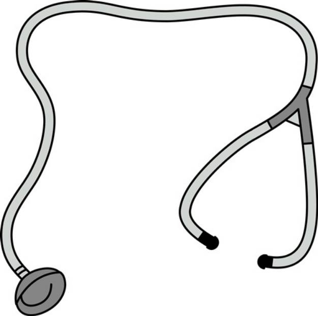Picture of Stethoscope SVG File