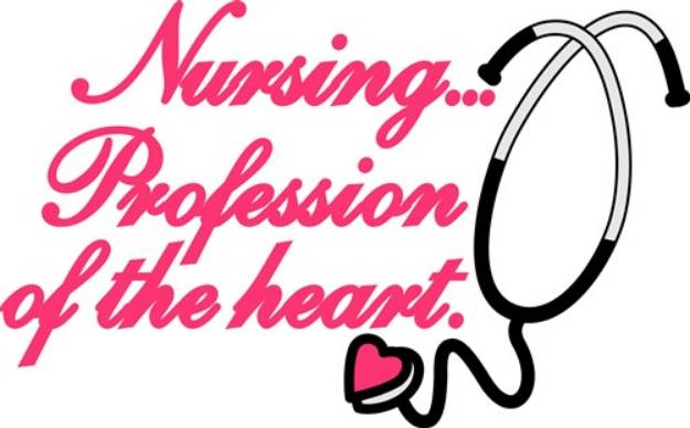 Picture of Profession of the Heart SVG File